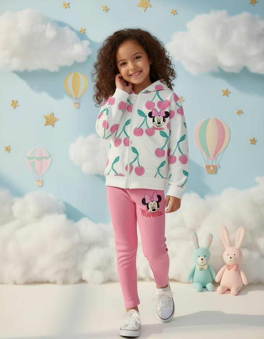 Minnie Mouse Baskılı Takım 🐹🧀 