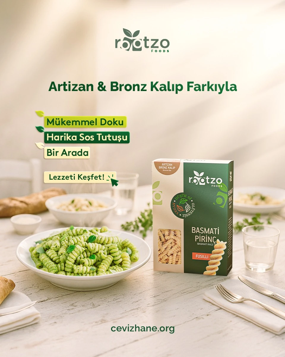 Glütensiz Makarna: Nohut, Mercimek ve 
Basmati Pirinç Temelli Alternatifler