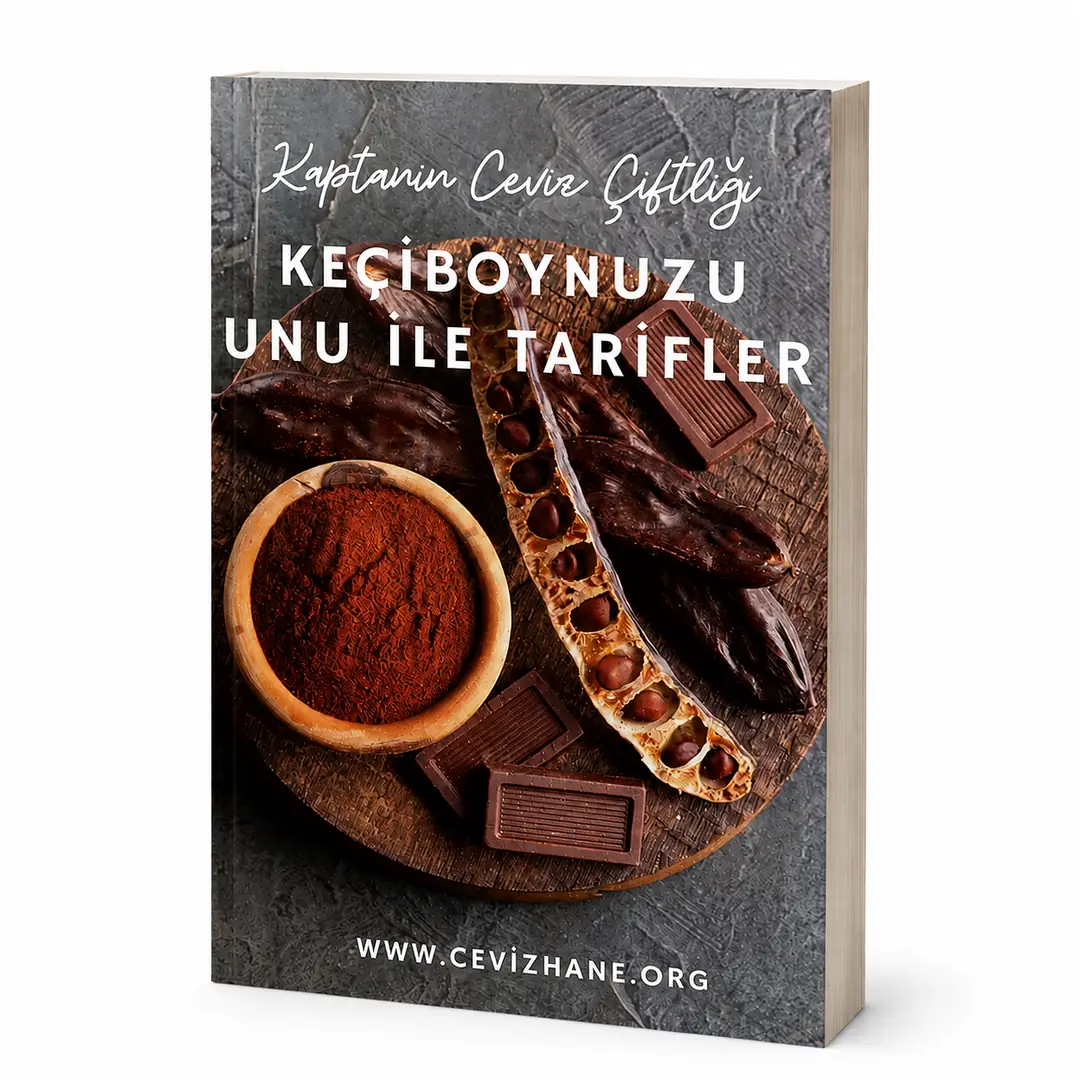 Keçiboynuzu Unu Tarifleri Sağlıklı, Şekersiz ve Glutensiz Tatlı Tarif Kitabı PDF)