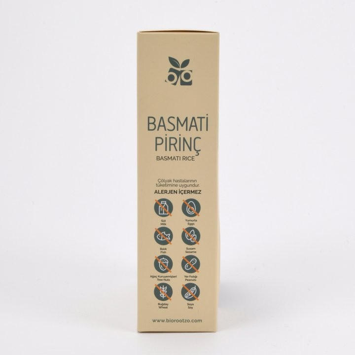 Biorootzo Artizan Bronz Kalıp Basmati Pirinç Mantı - Pipe Rigate 200 g