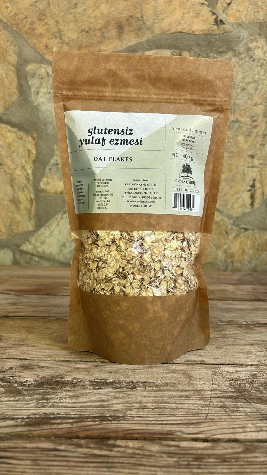 Glutensiz Yulaf Ezmesi (400 g)