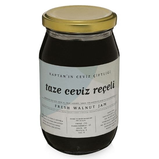Yerli Taze Ceviz Reçeli 400g | Ceviz Macunu | Ceviz Tatlısı