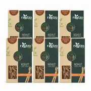 Artizan Bronz Kalıp Organik Glütensiz Vegan Nohut Casarecce 6 Paket x 200 g Avantajlı Paket
