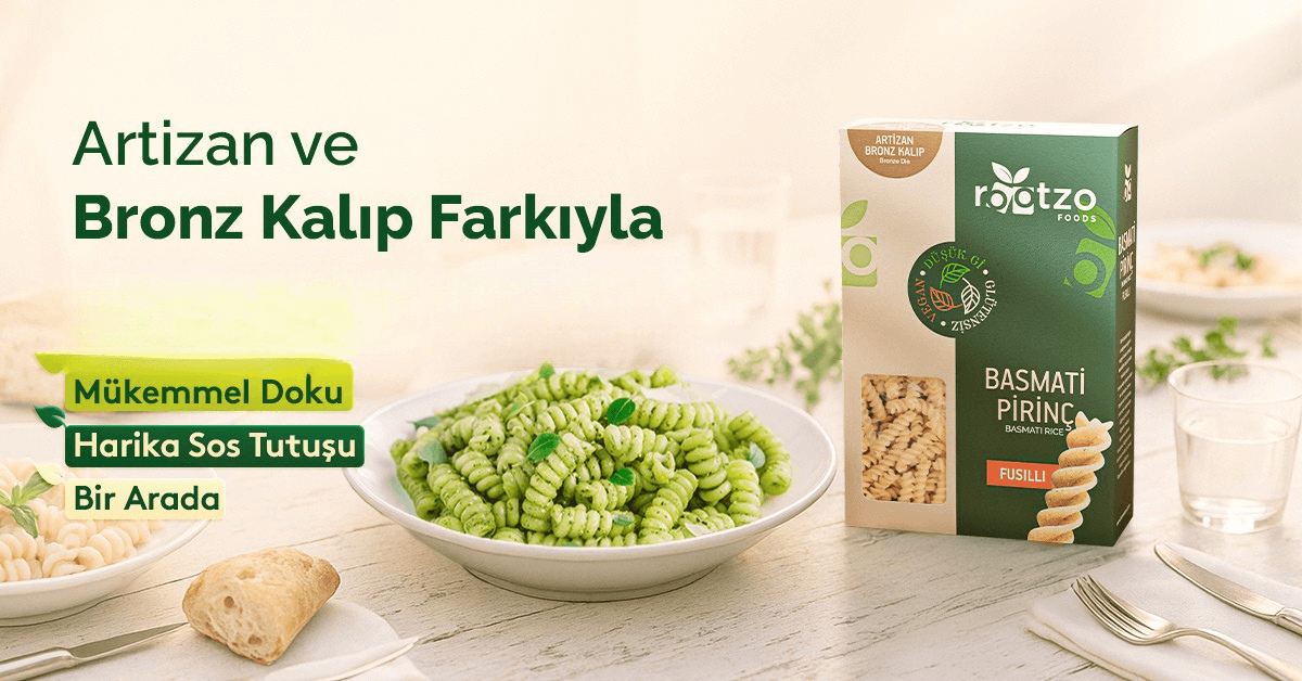 Glütensiz Makarna: Nohut, Mercimek ve 
Basmati Pirinç Temelli Alternatifler