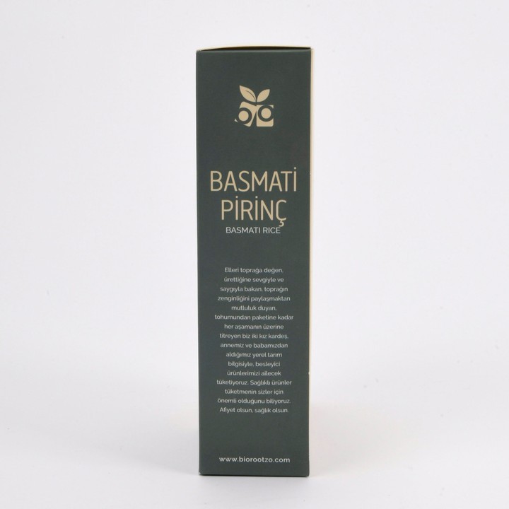 Biorootzo Artizan Bronz Kalıp Basmati Pirinç Mantı - Pipe Rigate 200 g