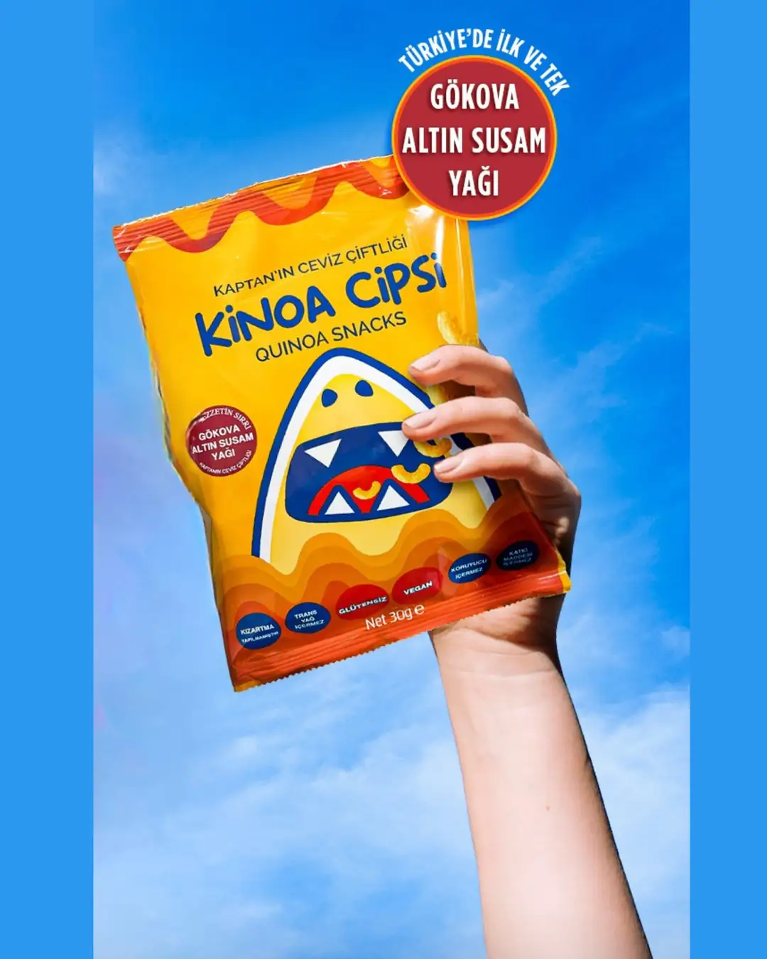 Glütensiz Sağlıklı Atıştırmalık | Kaptan'ın Ceviz Çiftliği