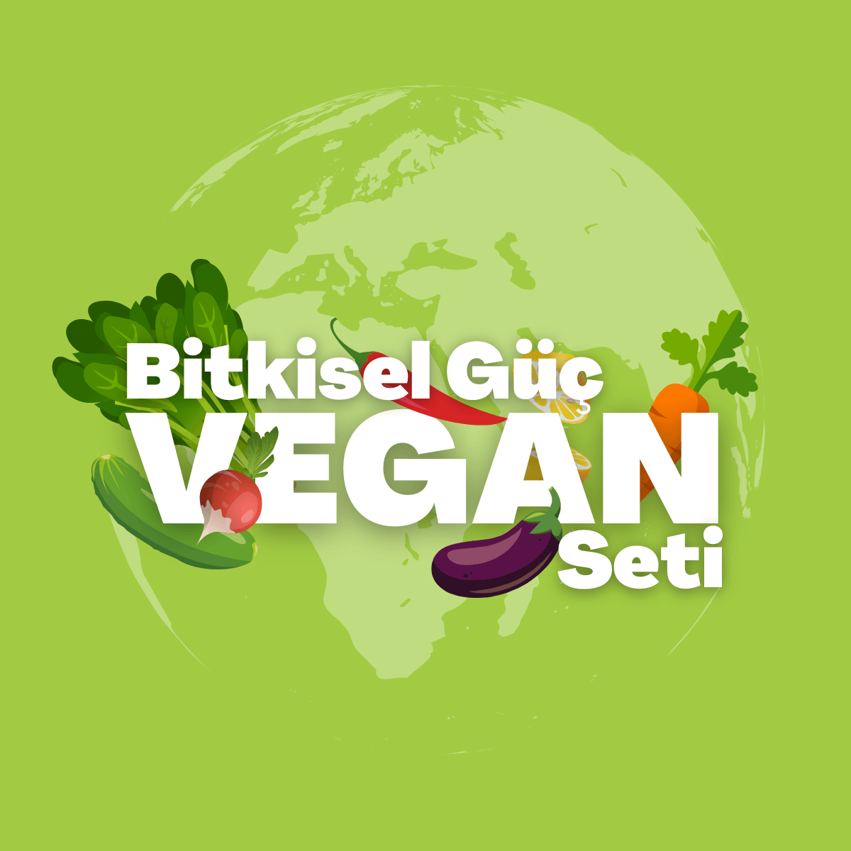 Bitkisel Güç Vegan Seti