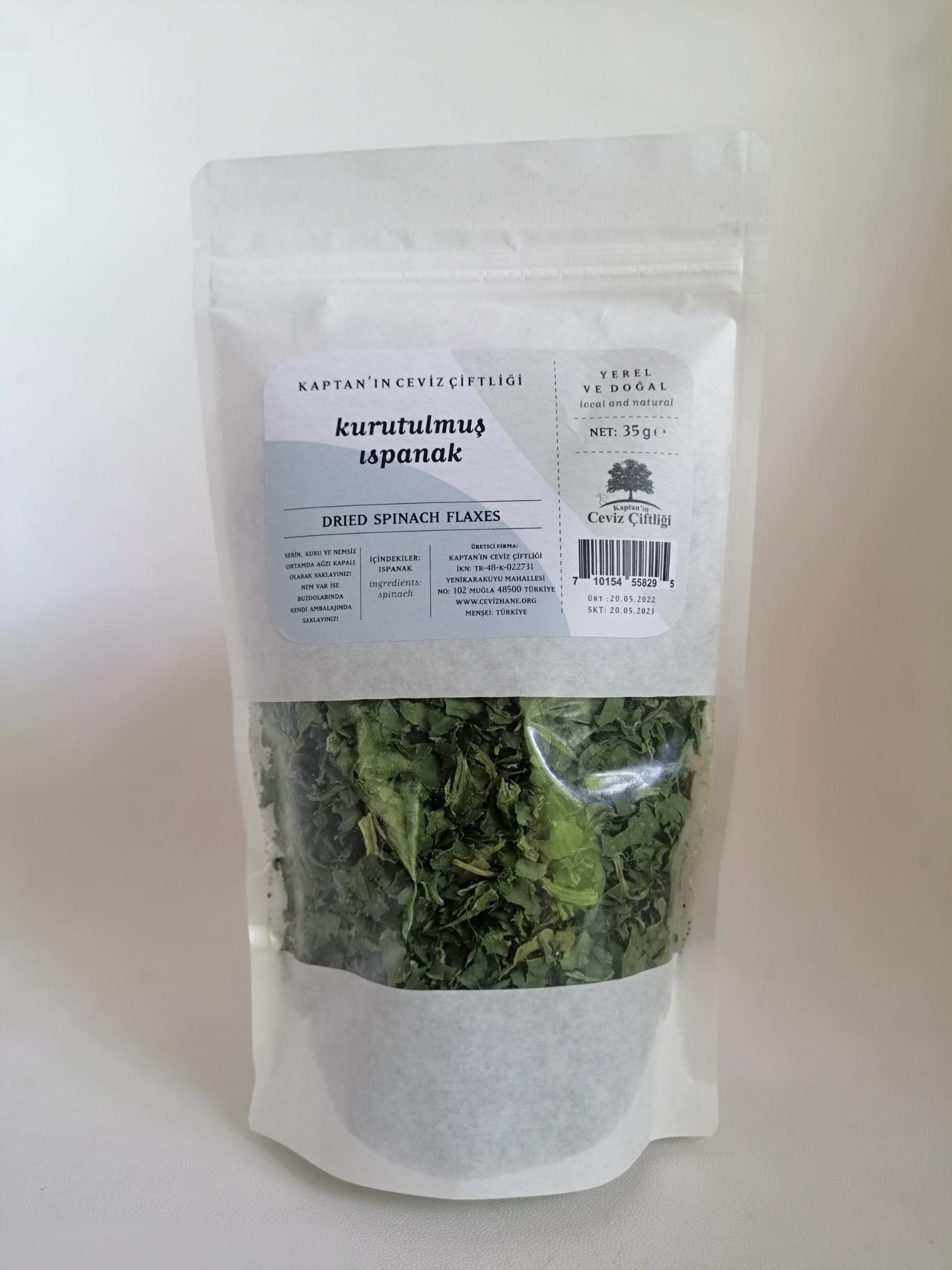 Kurutulmuş Ispanak (35 G)