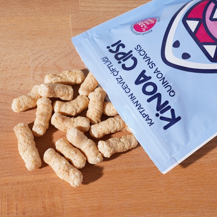 Yumuşak Form Glütensiz Vegan Kinoa Cipsi | Sağlıklı Atıştırmalık 35 g - 1 Adet
