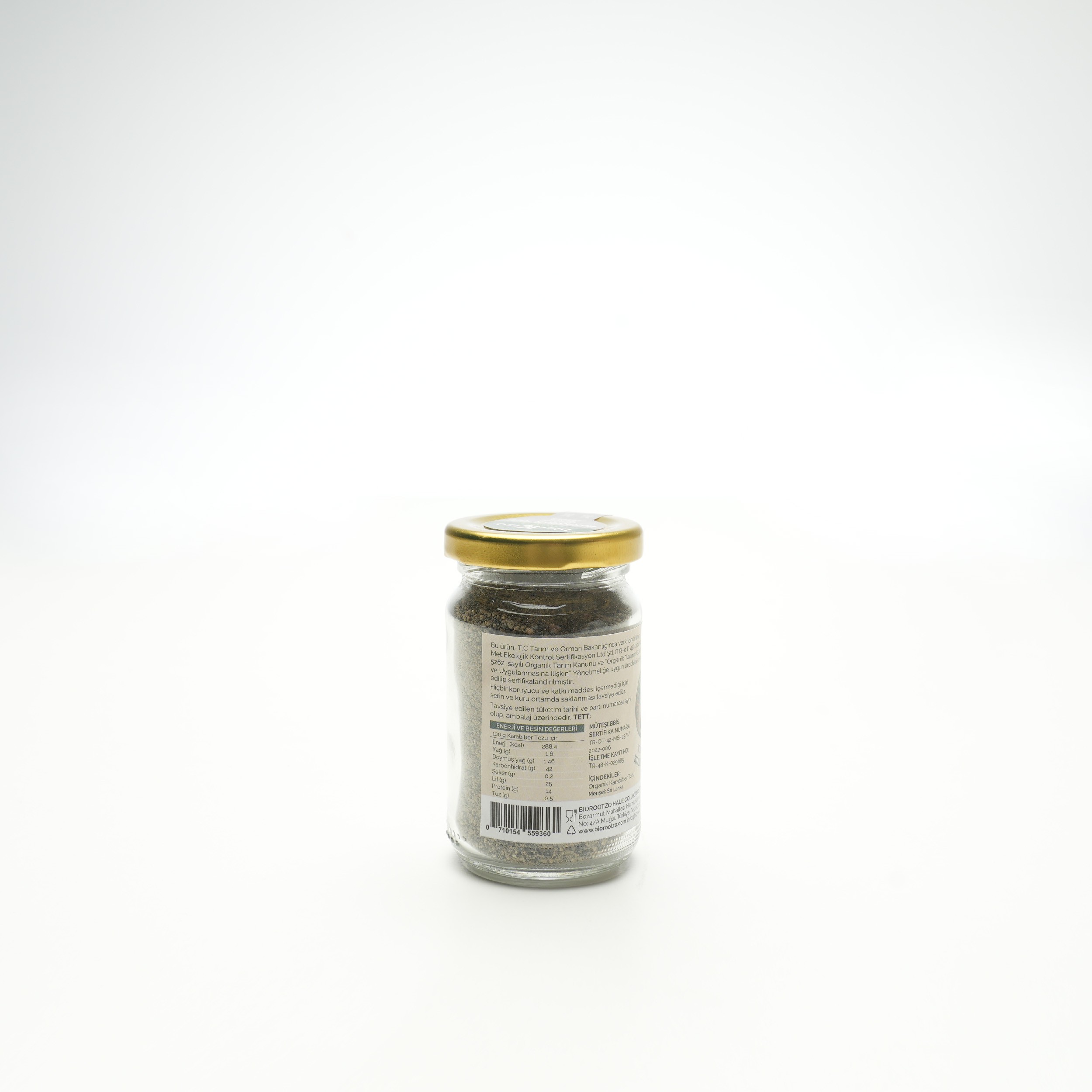Organik Zerdeçal Tozu (55 g)