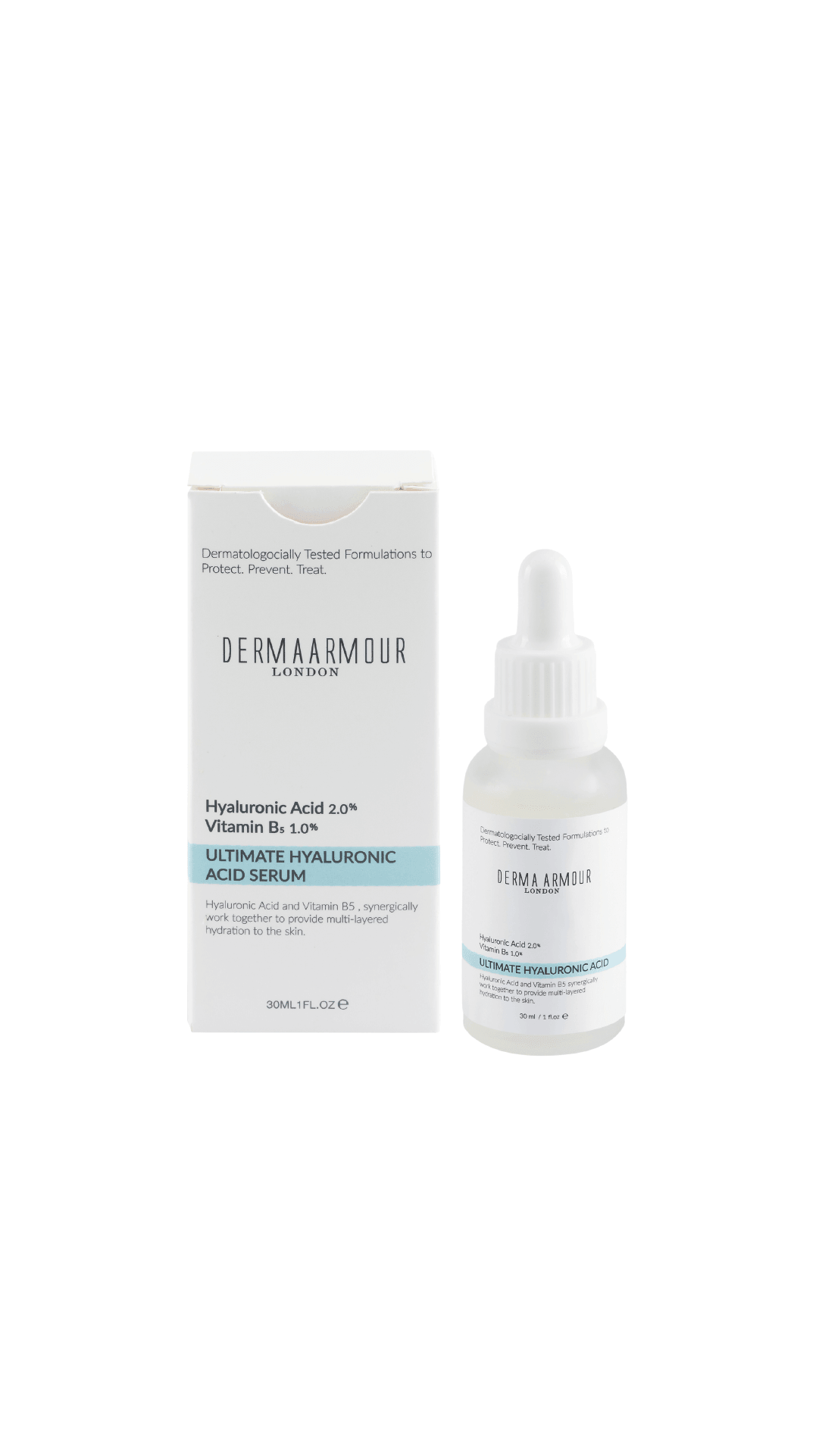 Ultimate Hyaluronic Acid Nemlendirici Ve Hacim Kazandıran Cilt Bakım Serumu ( %2 Hyaluronik Asit Ve %1 B5 Vitamini),30 Ml 