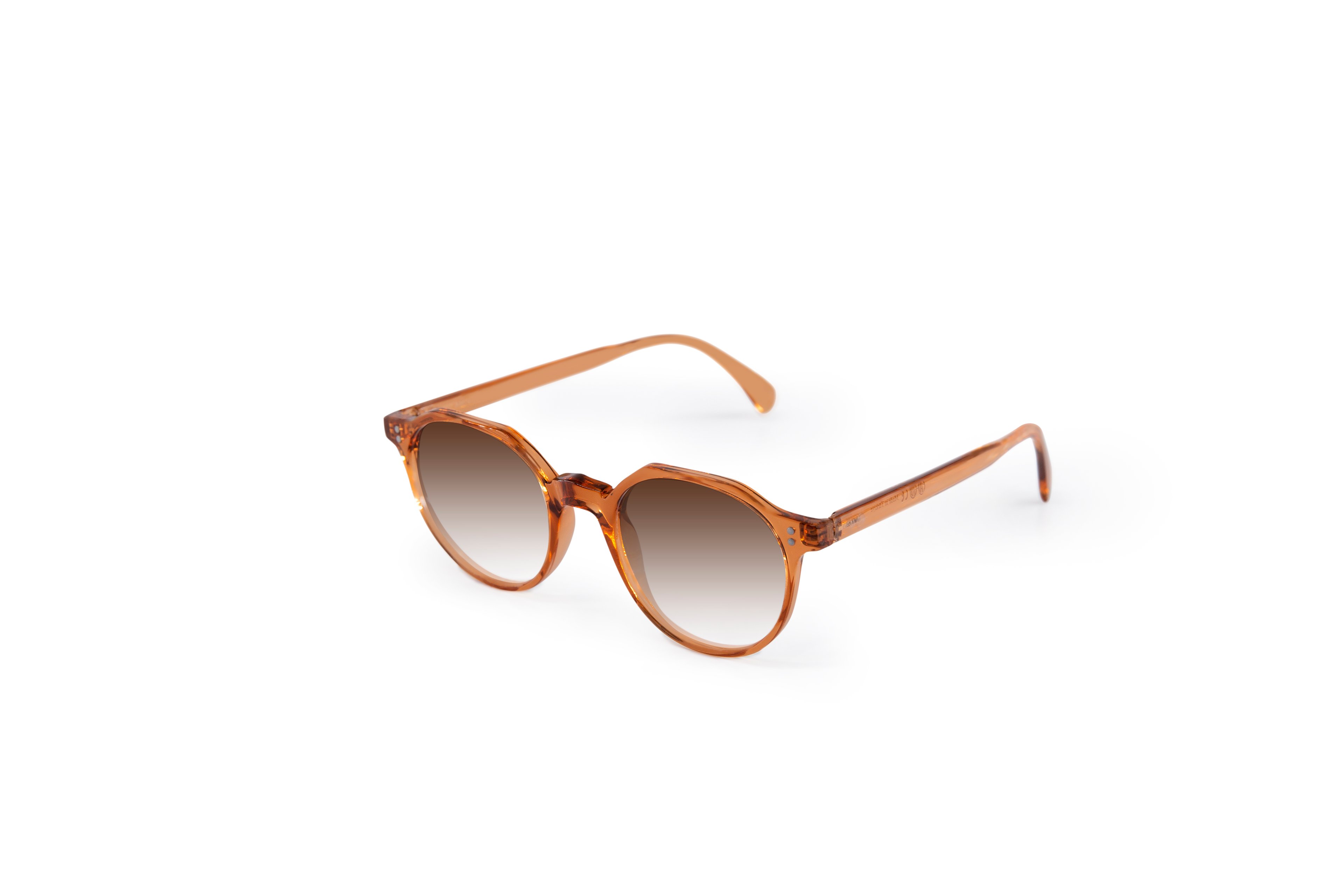 Ahu Orange Frame Gradient Lens