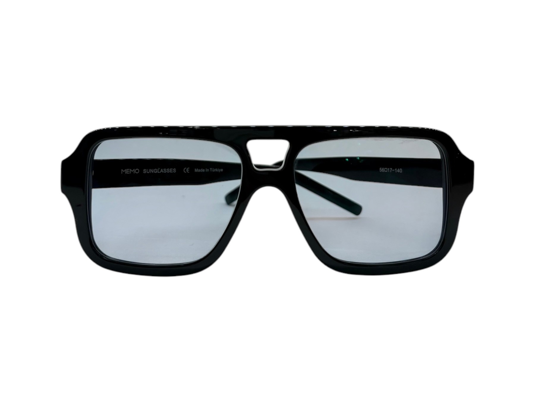 MEMO Black Color Acetate Frame