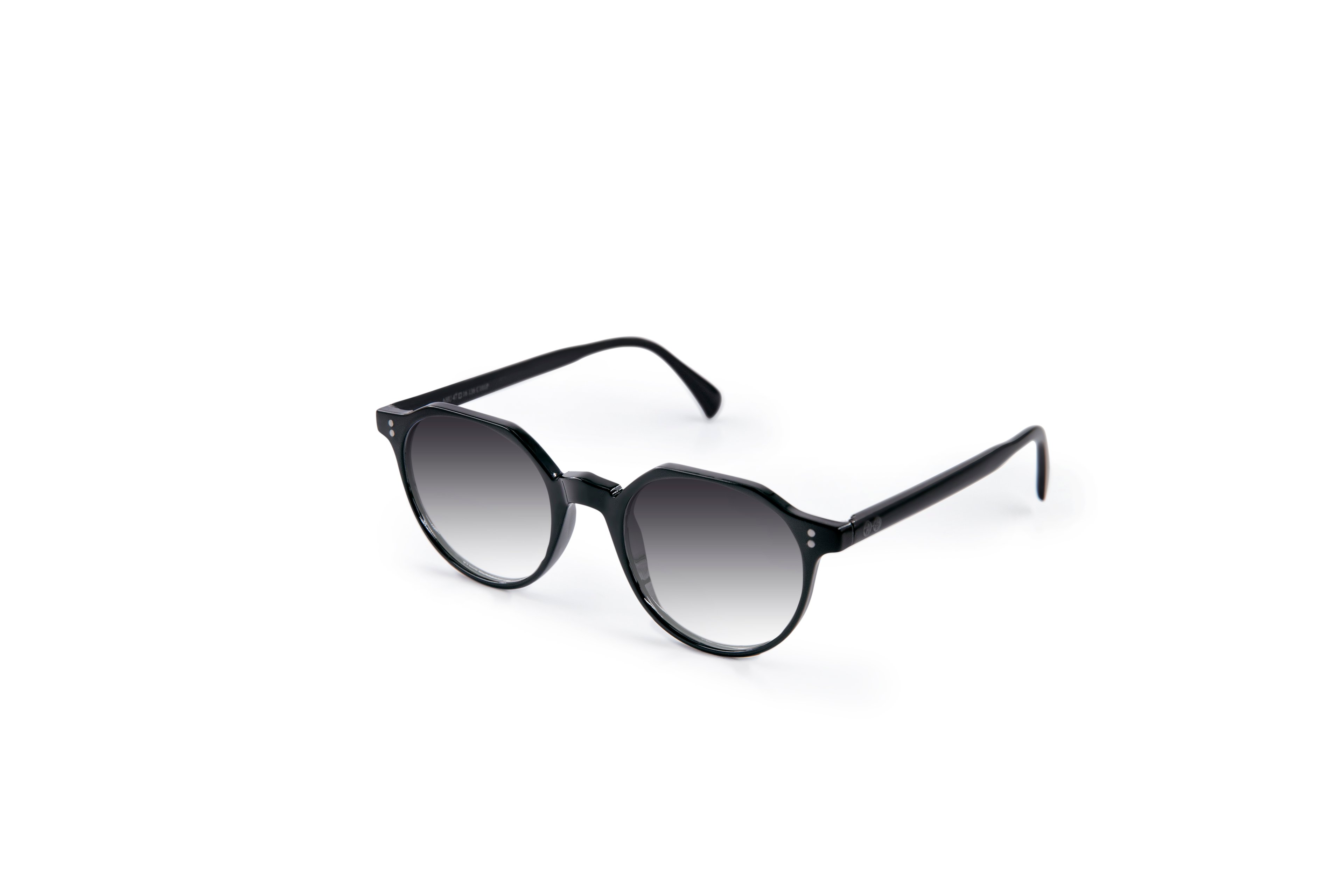 Ahu Black Frame Gradient Lens