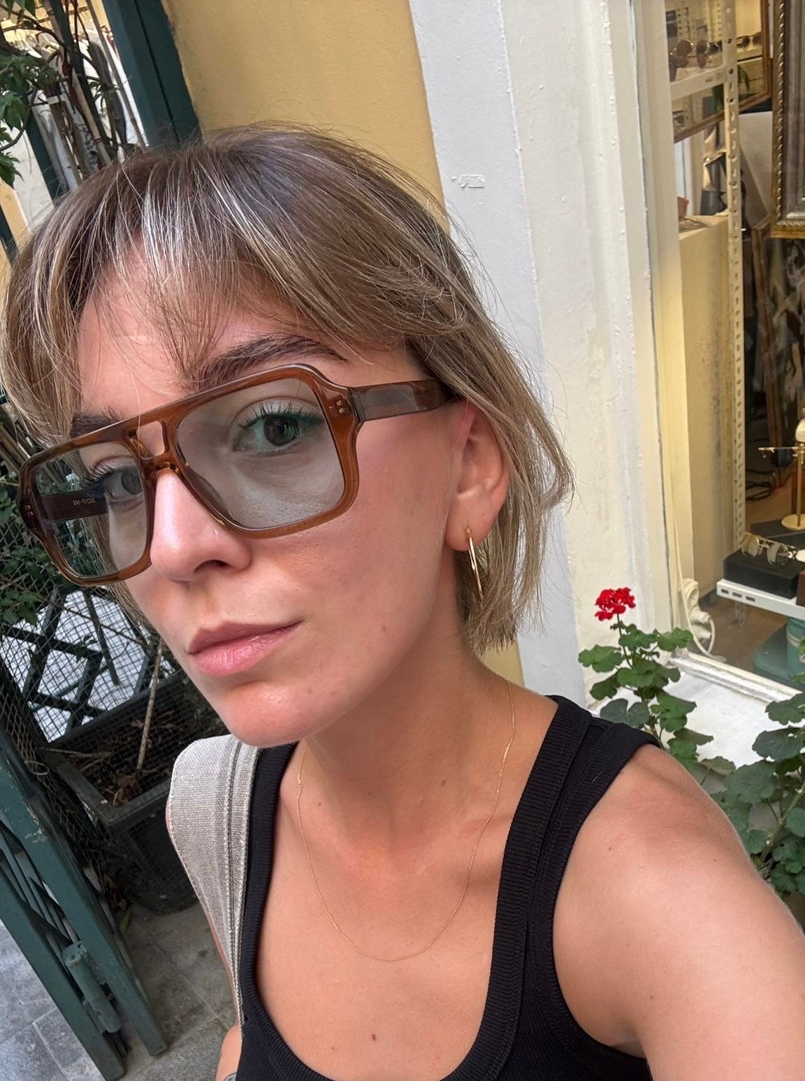 MEMO Honey Color Acetate Frame