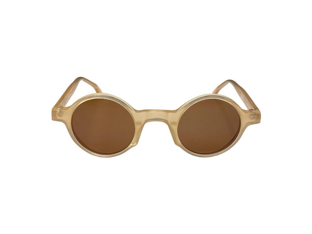 Ali Cream Acetate Frame Brown Lens