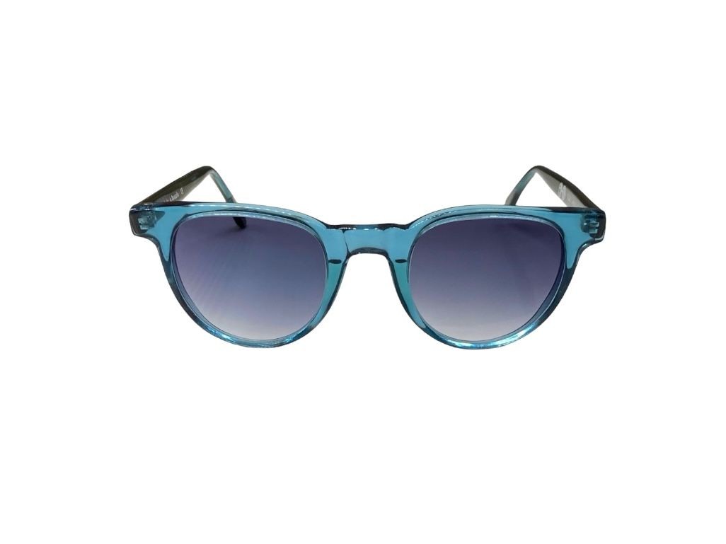 Nejad Blue Acetate Frame Black Gradient Lens