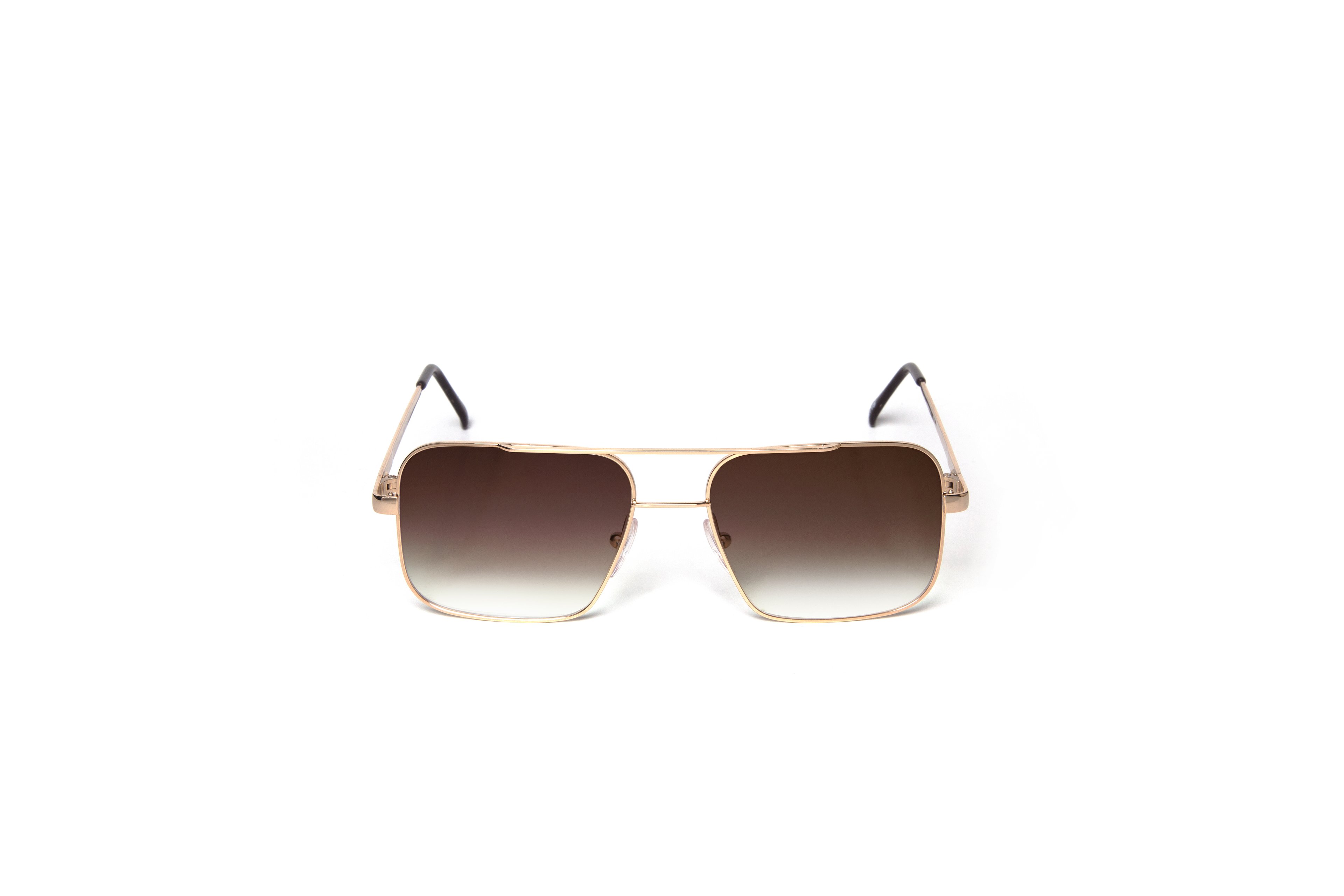 Memo Gold Frame Gradient Lens