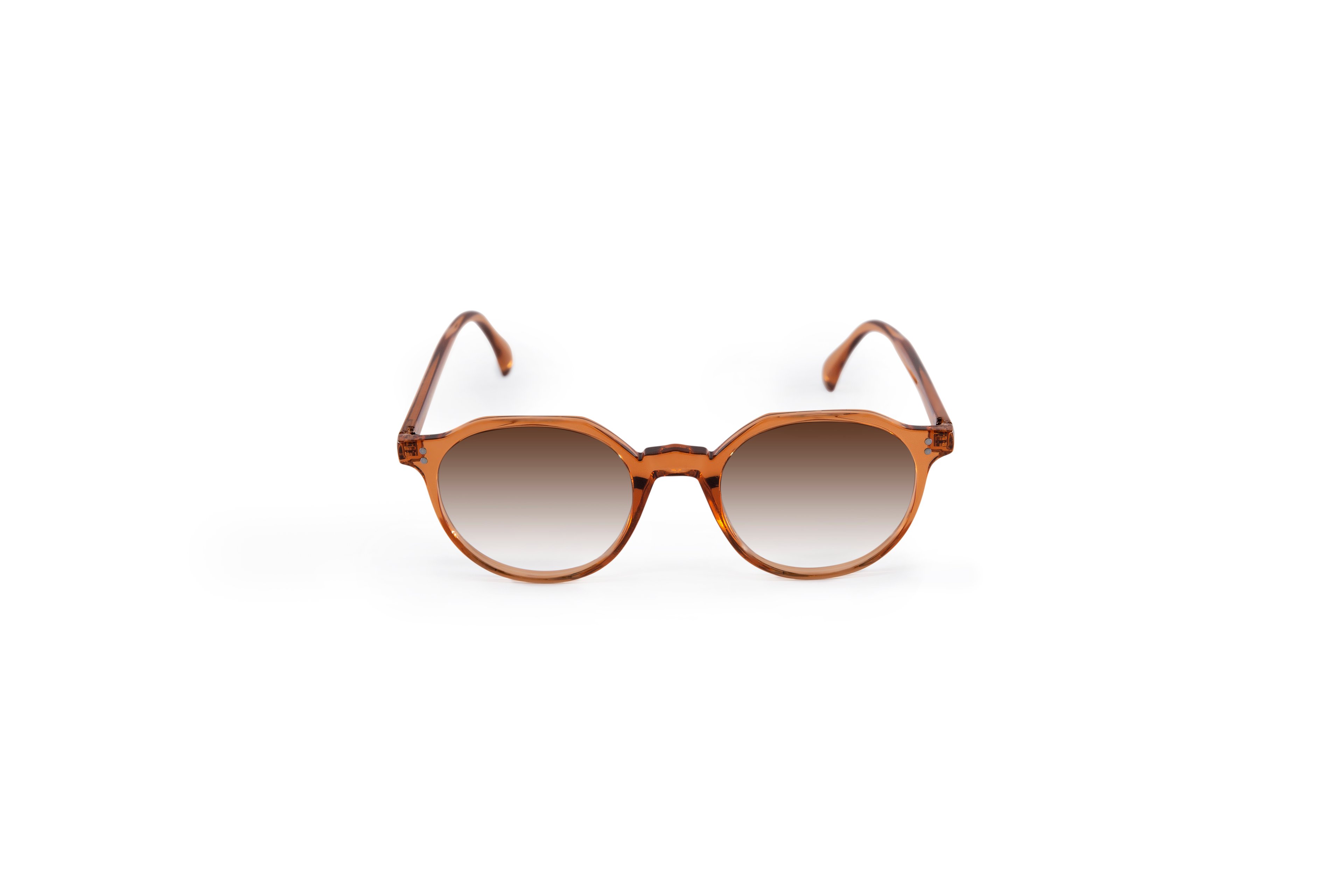 Ahu Orange Frame Gradient Lens