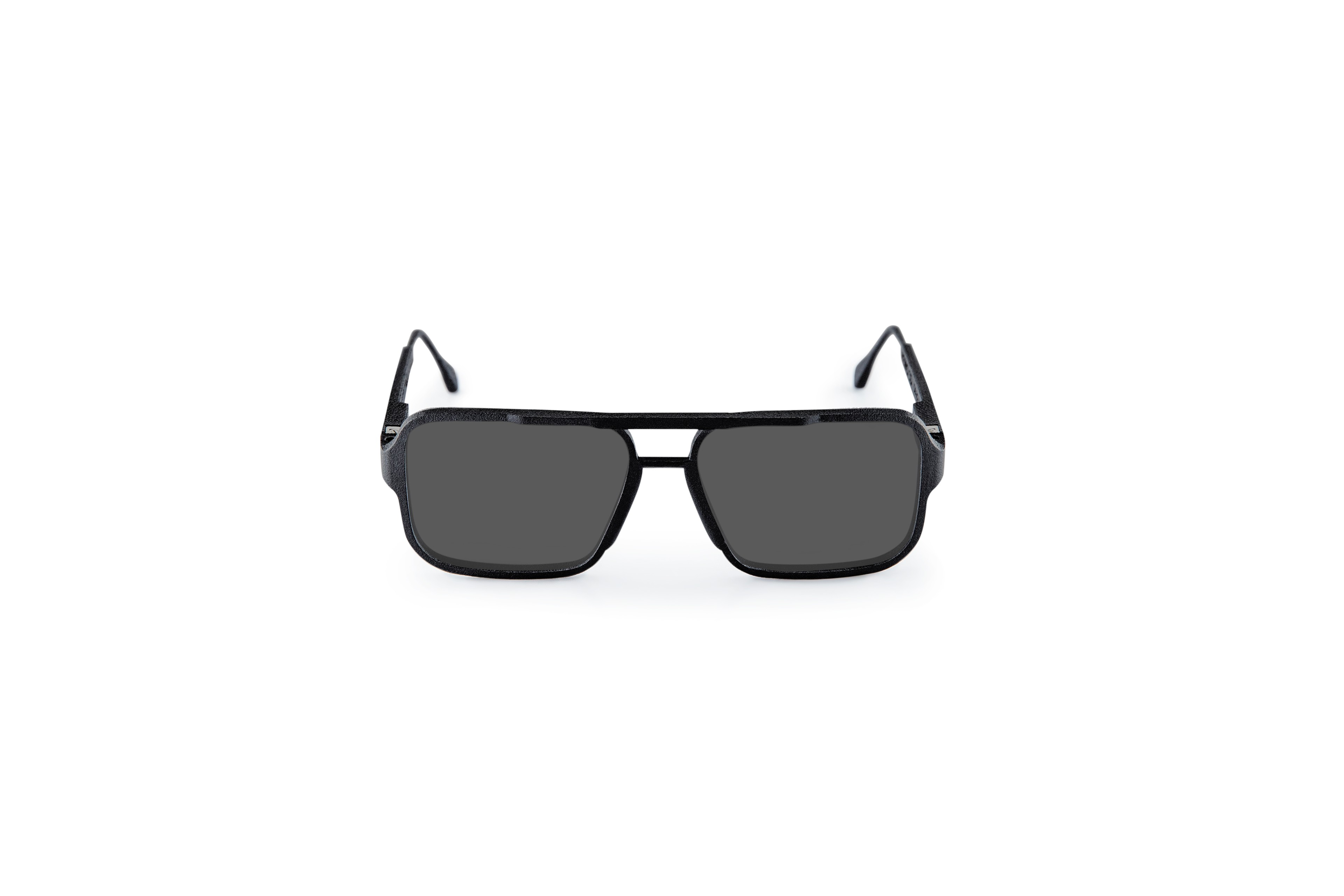 Memo 3D Printed Black Frame Black Lens