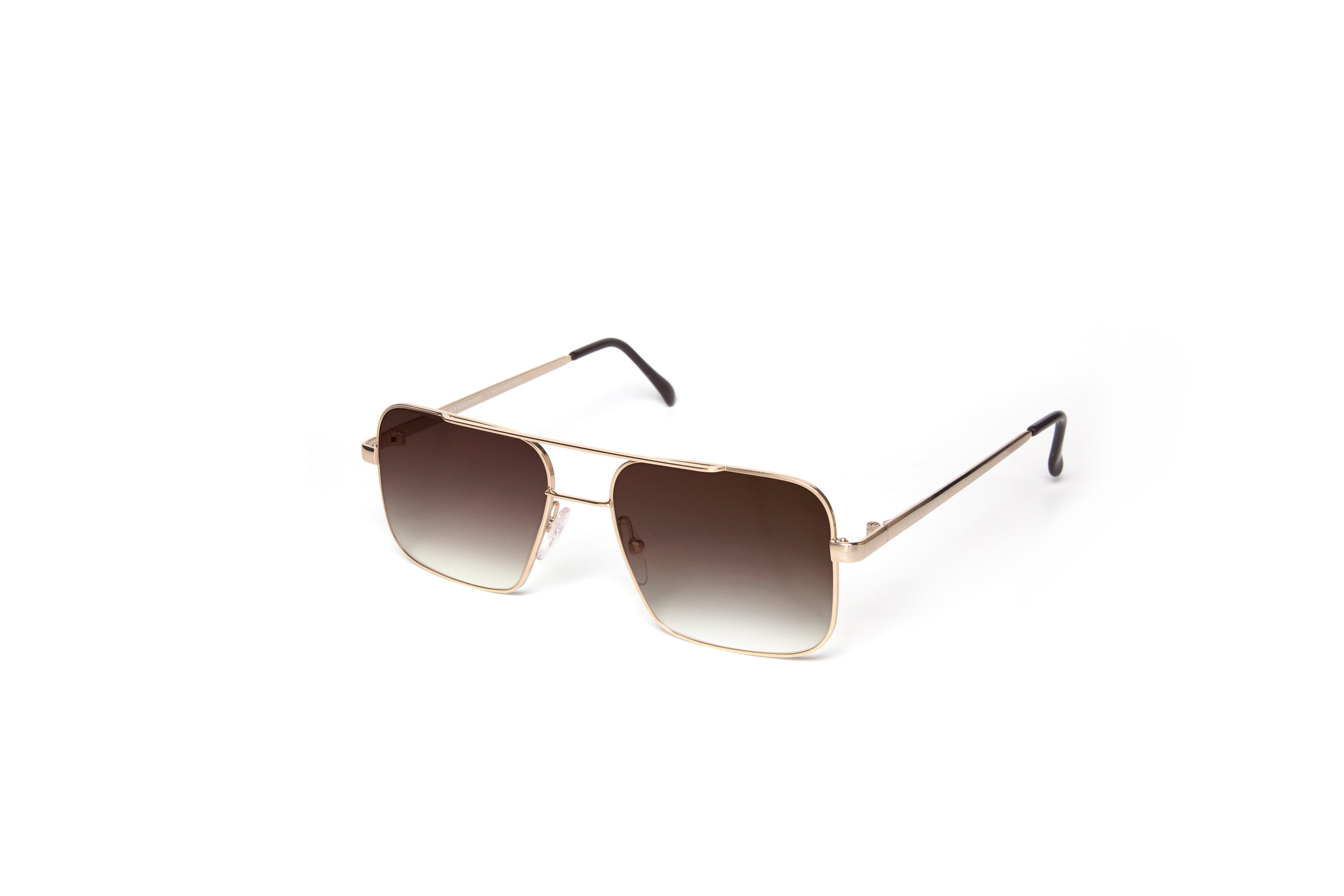 Memo Gold Frame Gradient Lens