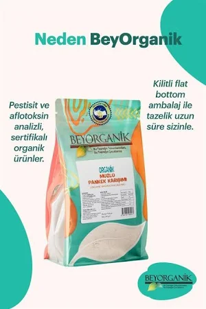 Beyorganik Organik Muzlu Pankek Karışımı 300 gr
