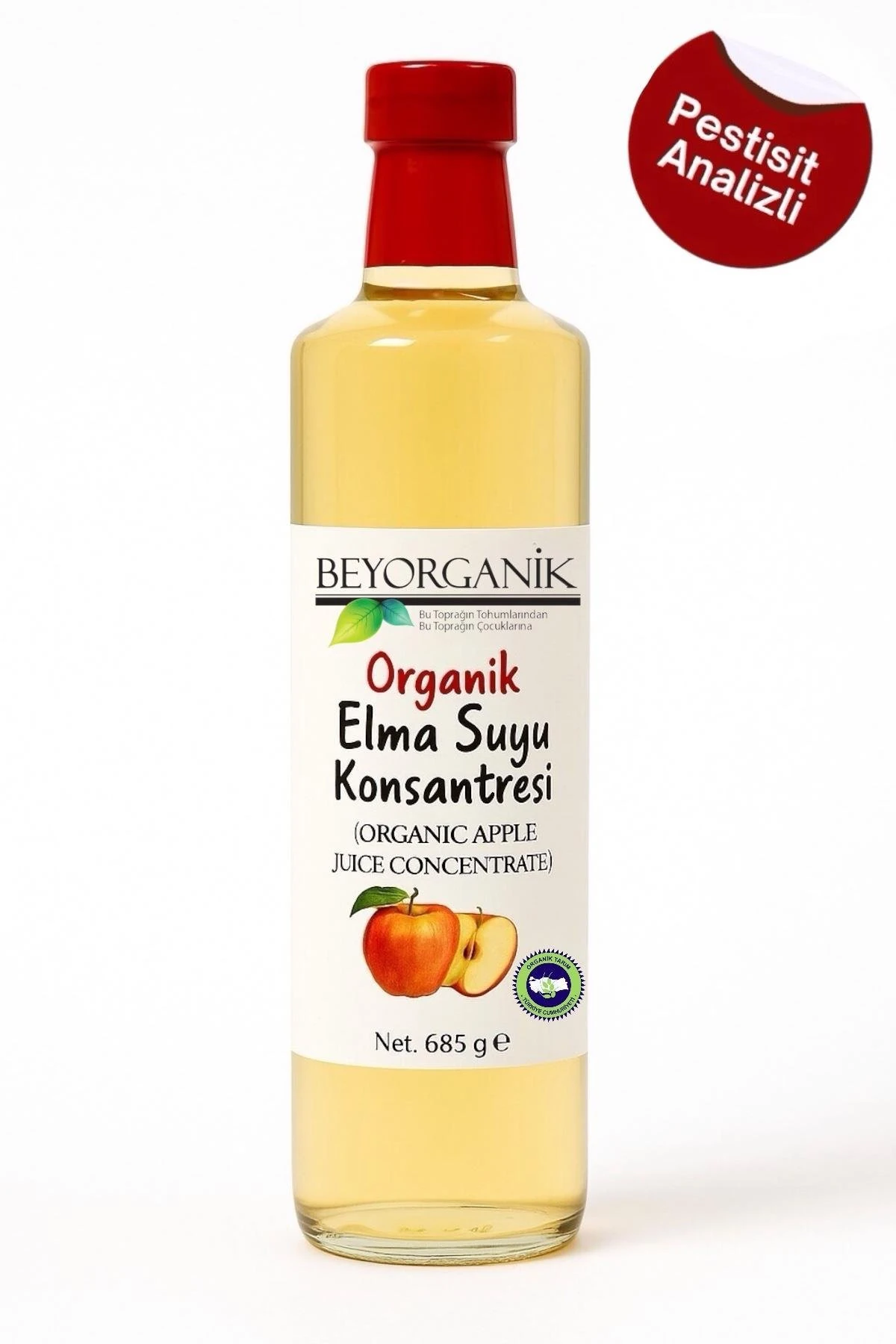 Beyorganik Organik Elma Suyu Konsantresi 685 gr