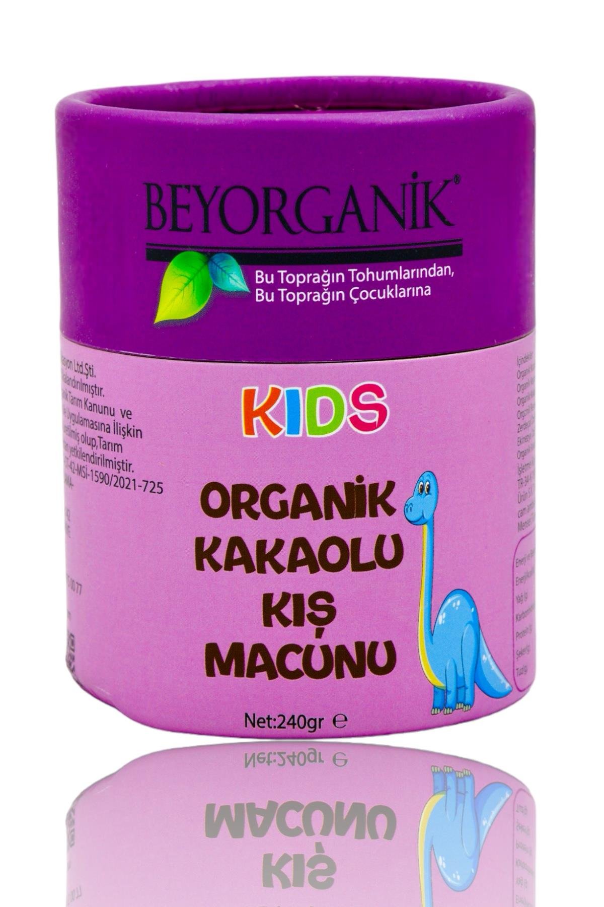 BEYORGANİK ORGANİK KAKAOLU KIŞ MACUNU  240GR