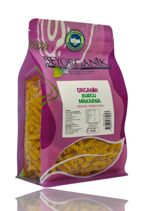 BEYORGANİK ORGANİK BURGU MAKARNA