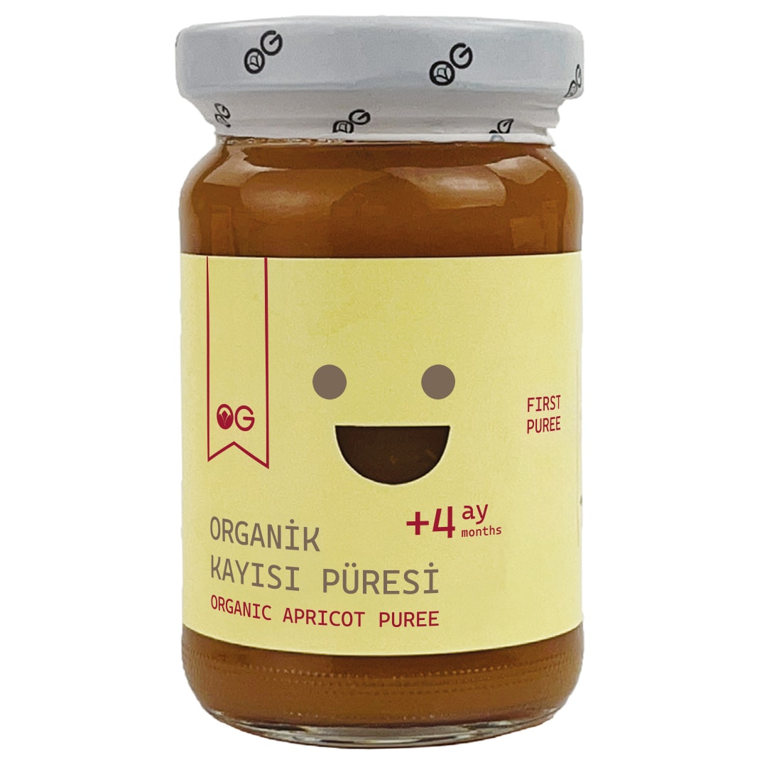 OG ORGANİK KAYISI PÜRESİ 100GR