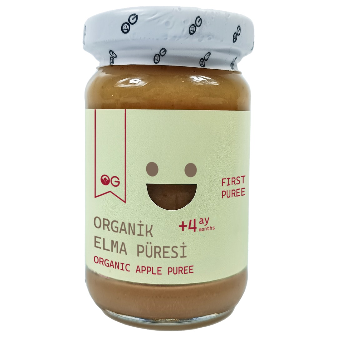 OG ORGANİK ELMA PÜRESİ 100GR