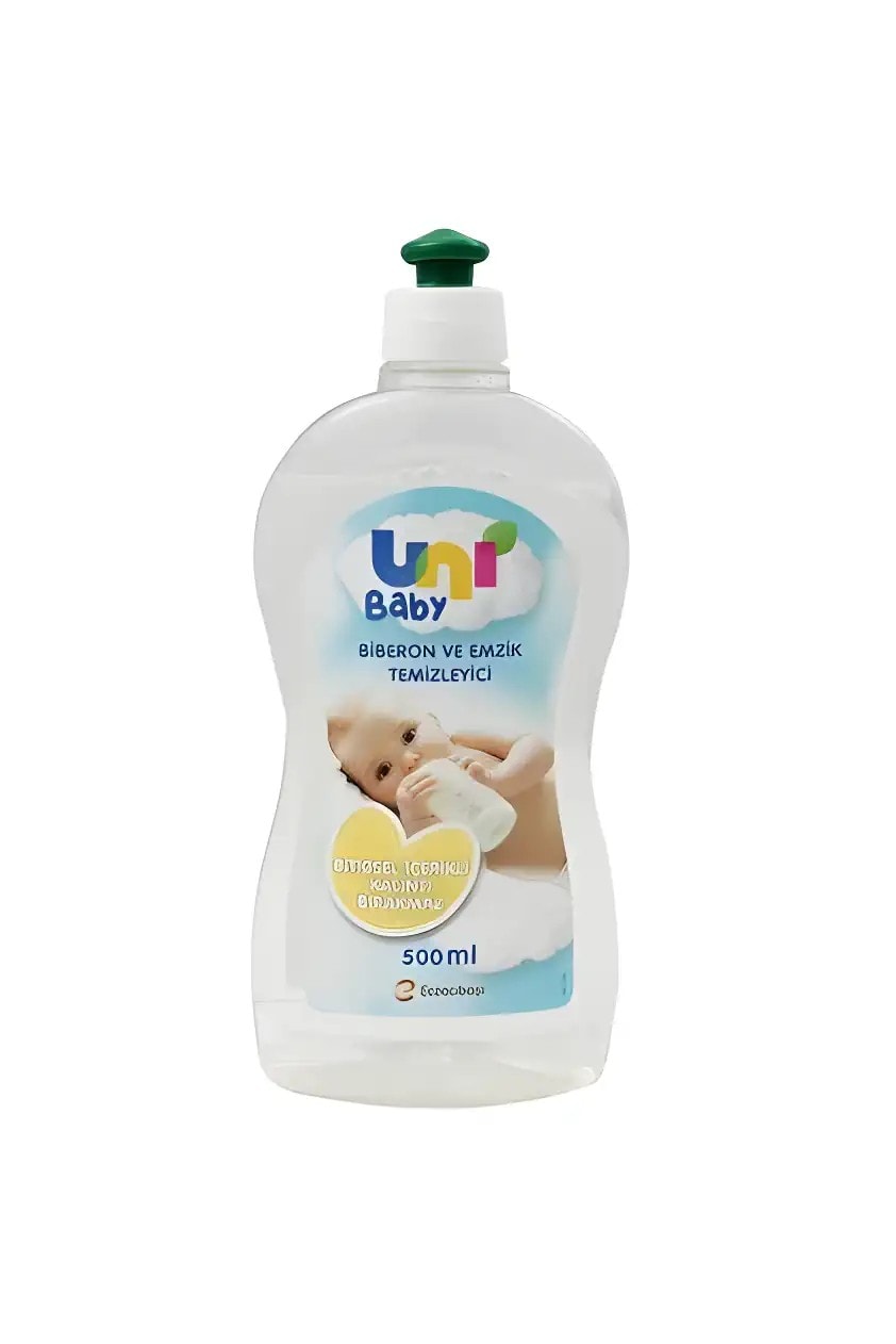 uni baby biberon ve emzik temizleyici 500ml
