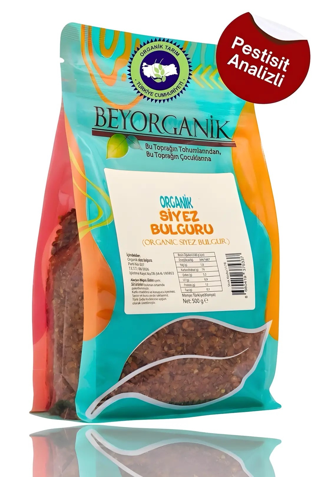 Beyorganik Organik Siyez Bulguru 500 GR