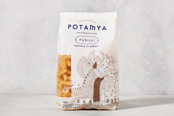 Potamya Nohutlu Ve Sebzeli Makarna Fusıllı 240 gr