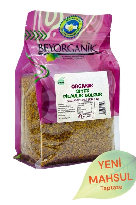 BEYORGANİK ORGANİK SİYEZ PİLAVLIK BULGUR