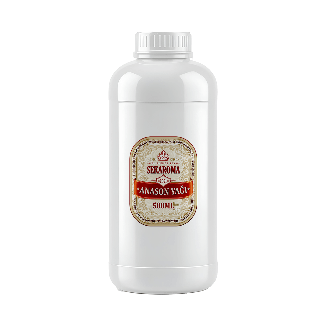 Sek Aroma Kristal Anason Yağı 500ml (Yarım Litre)