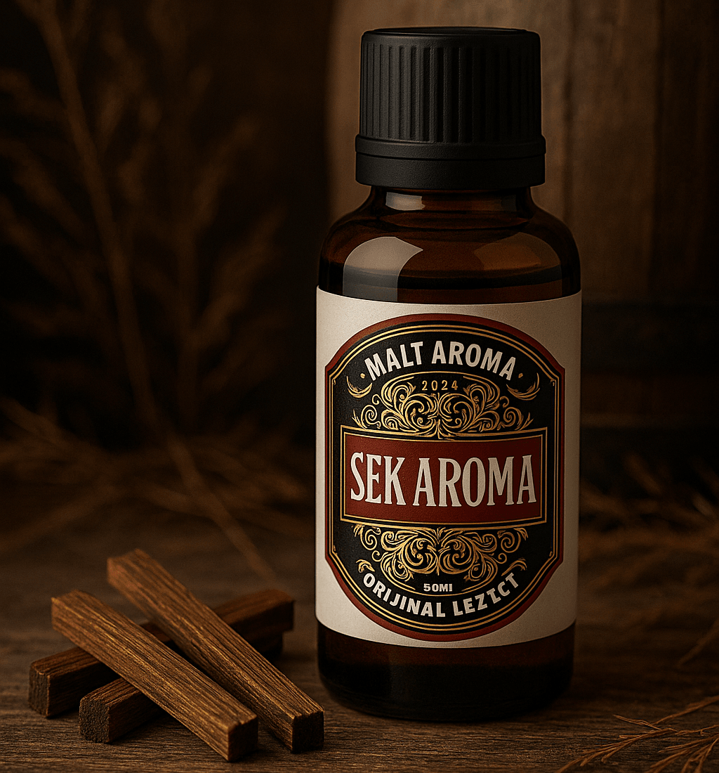 Sek Aroma 50cc Red Malt & Isli Kavrulmuş Amerika Meşe Seti Orjinal Lezzet Arayanlara Özel (12lt Bitmiş Ürün İçin)
