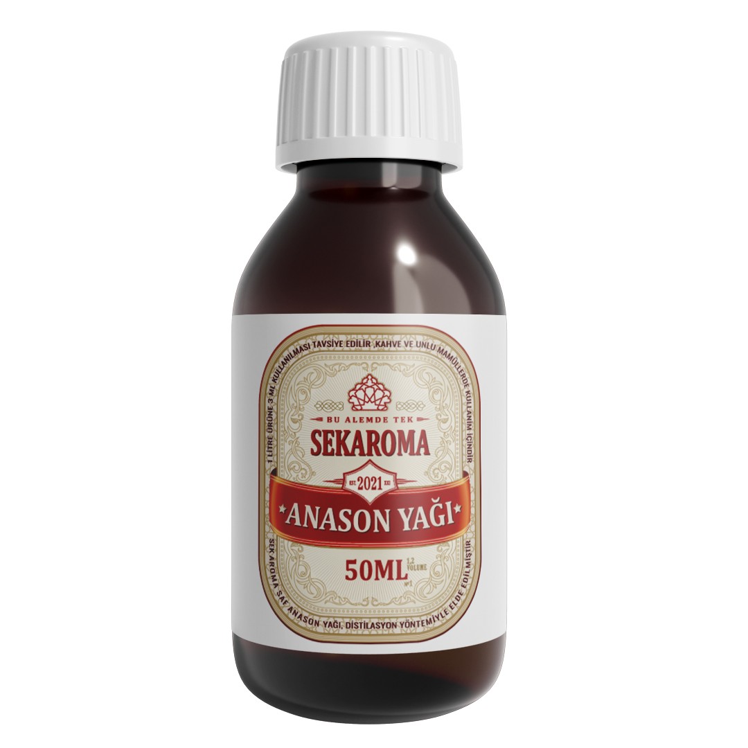 Sek Aroma Kristal Anason Yağı 50ml