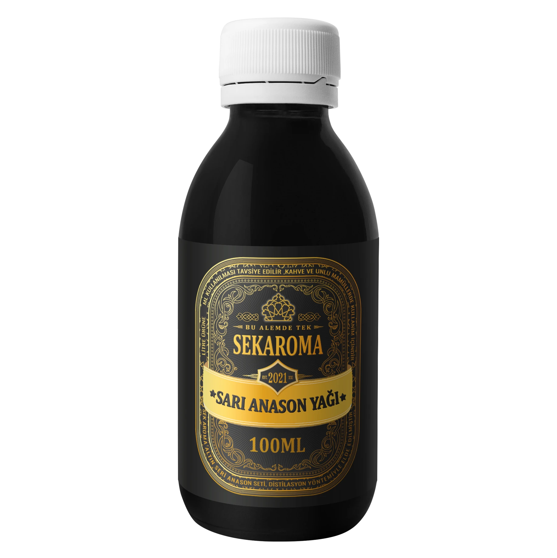 Sek Aroma Sarı Anason Yağı 100cc (5Lt. Uyumlu)