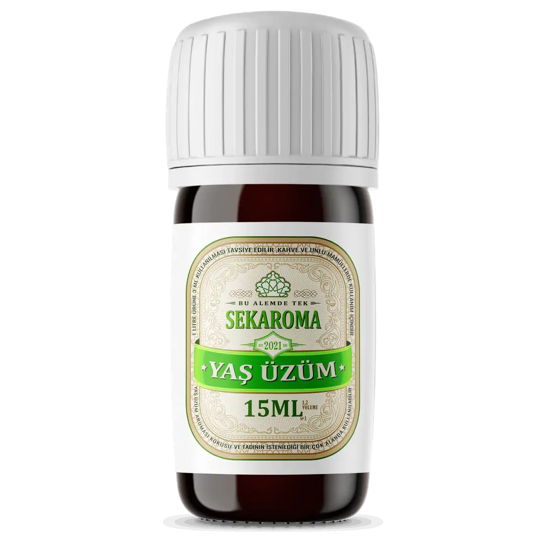 Sek Aroma Yaş Üzüm Aroması 15ml