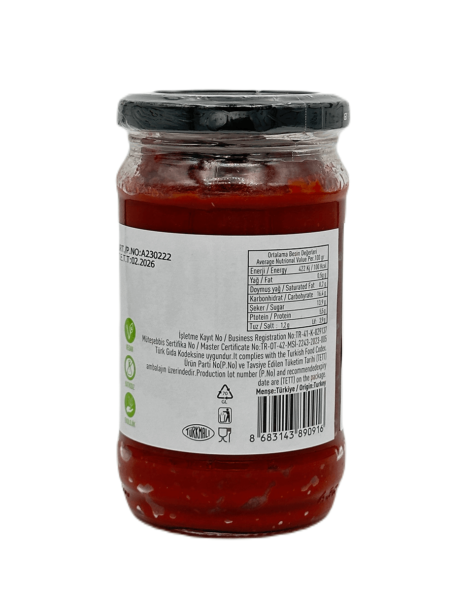 Organik Bebek Tuzsuz Domates Salçası 310 gr +12 Ay