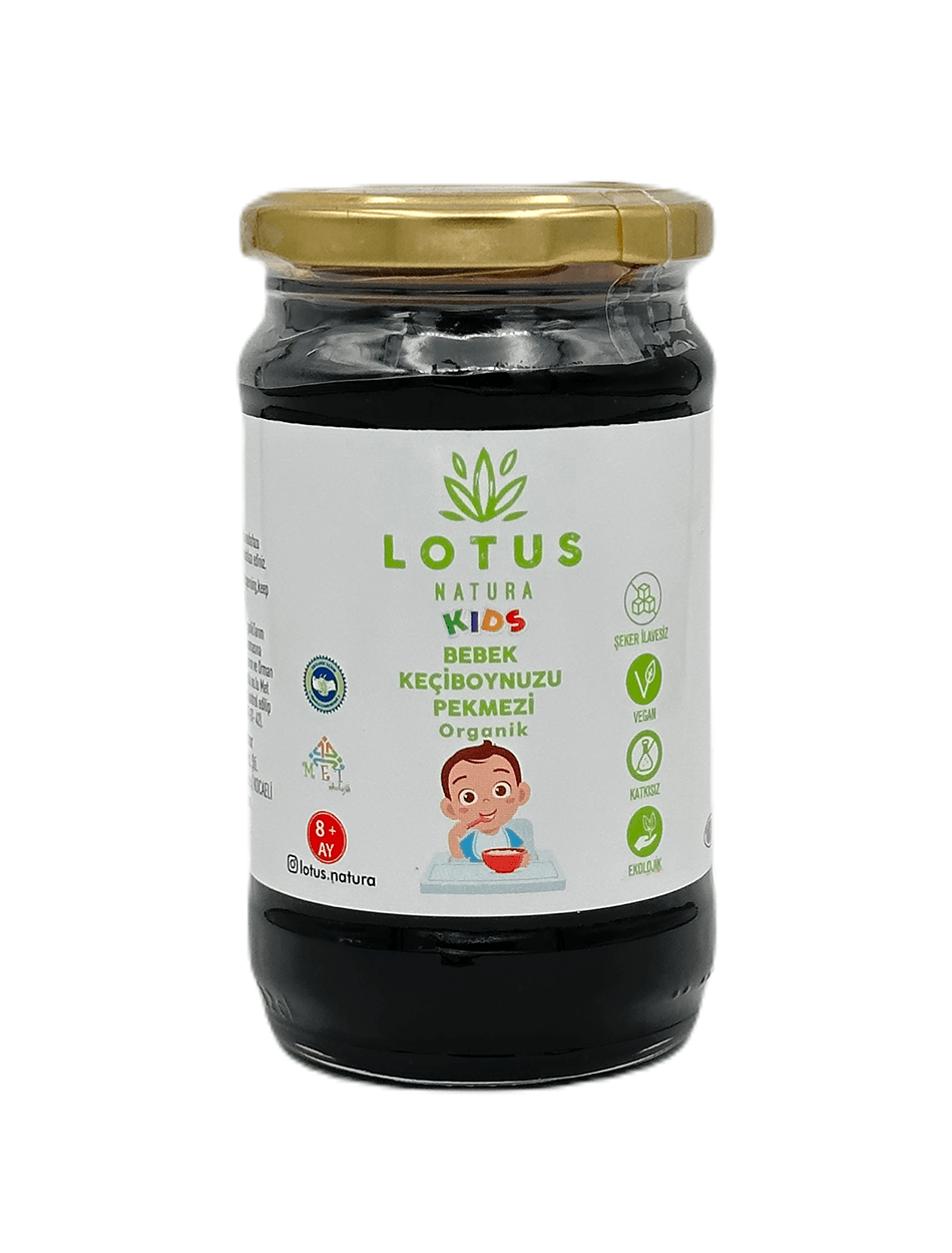 Organik Bebek Keçiboynuzu Pekmezi 380 gr + 8 Ay