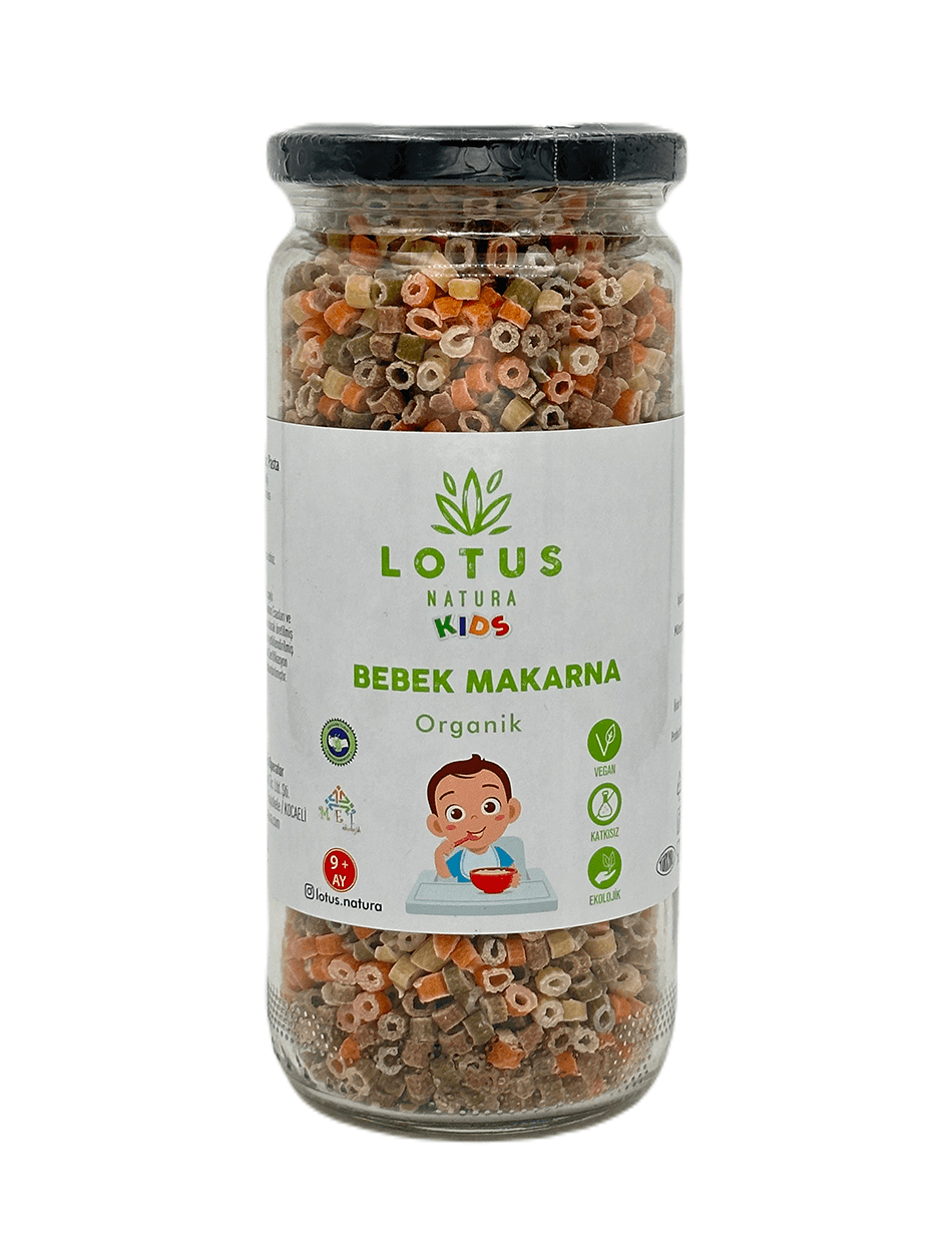 Organik Bebek Boncuk Makarna 280 gr +9 ay