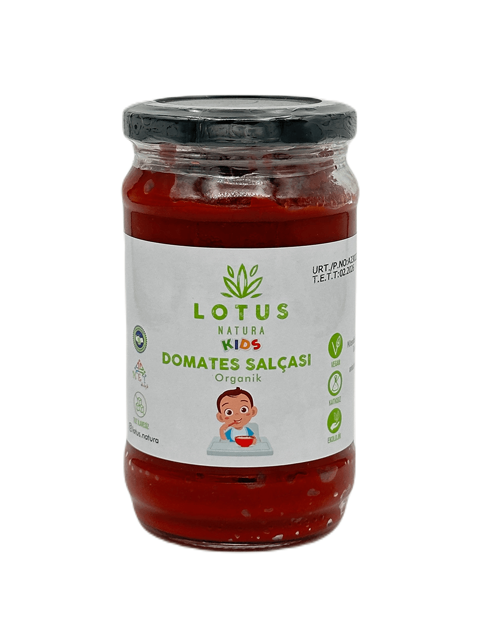 Organik Bebek Tuzsuz Domates Salçası 310 gr +12 Ay