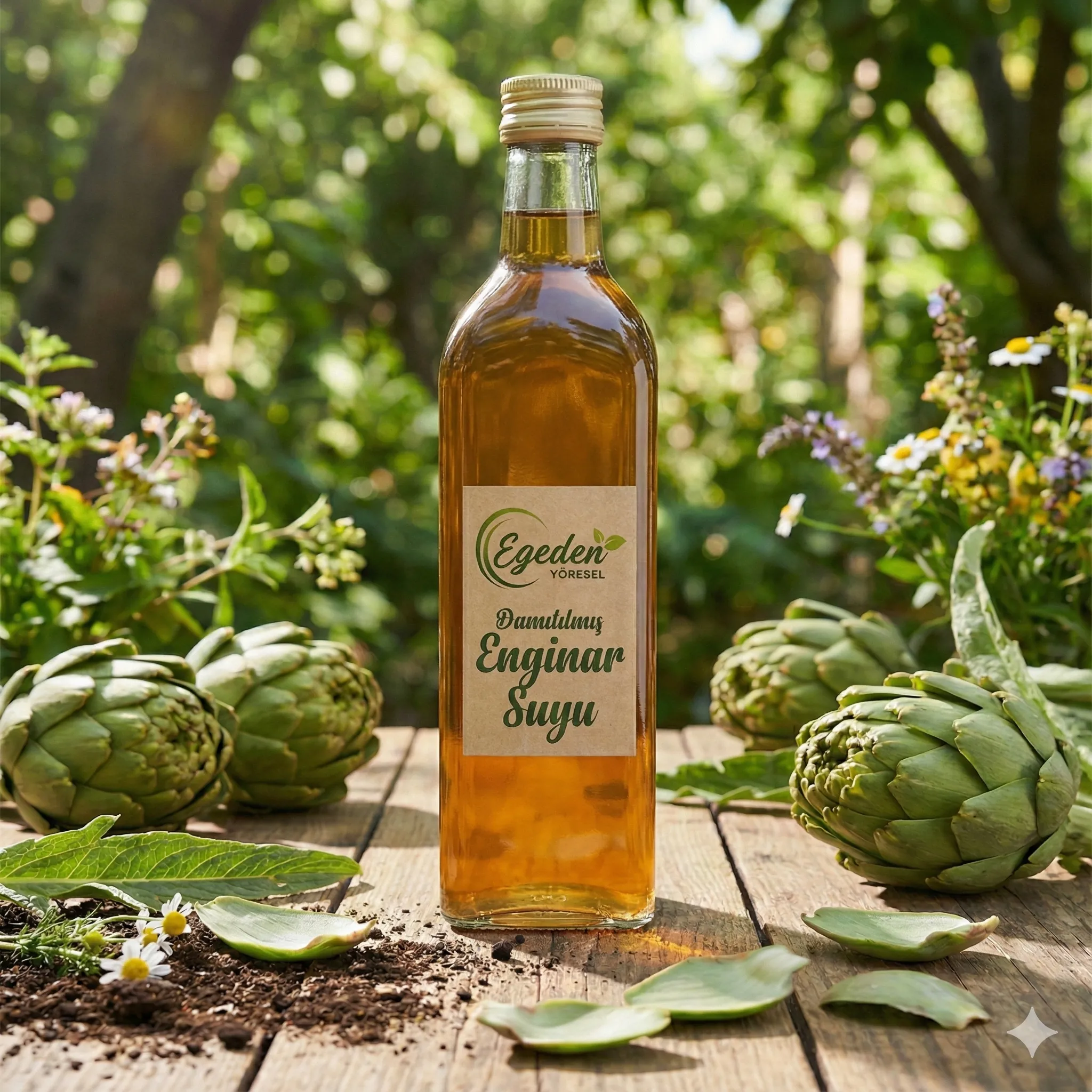 Damıtılmış Enginar Suyu - 1 lt