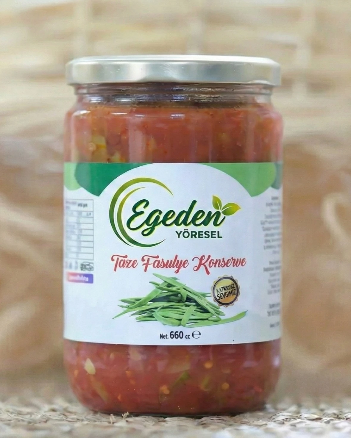Taze Fasülye Konserve - 660 cc