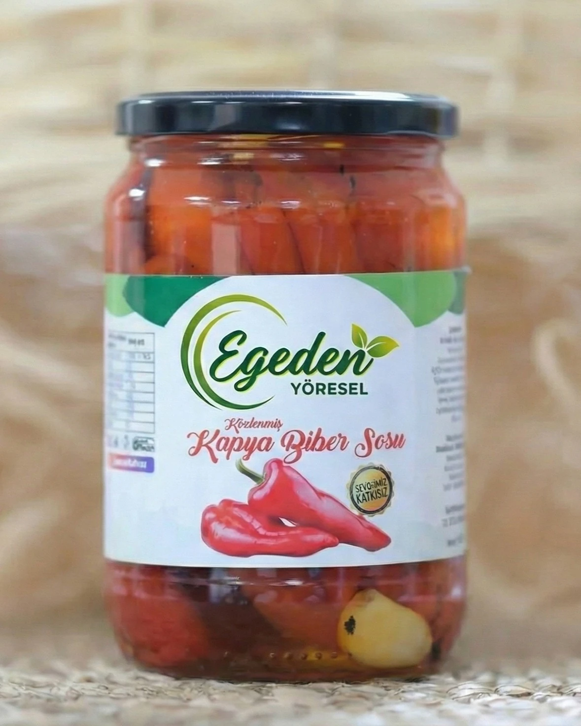 Közlenmiş Kapya Biber - 660 cc