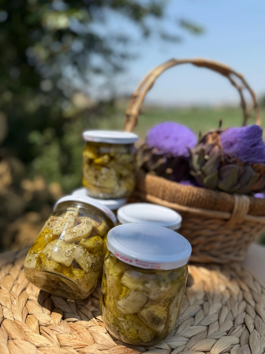 Marine Çanak Enginar Salatası