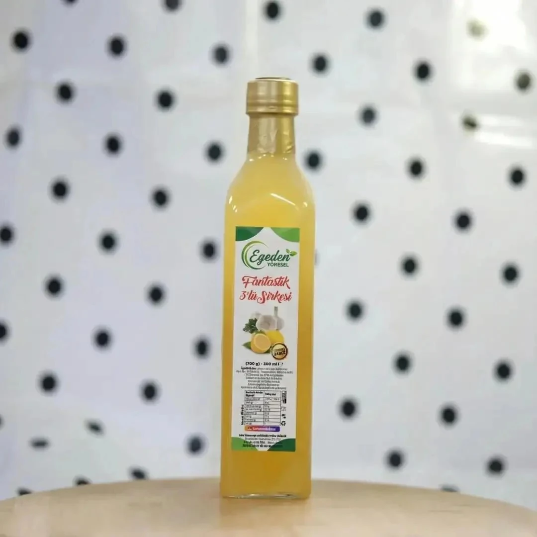 Fantastik 3'Lü (Limon, Sarımsak, Maydanoz) Sirkesi - 500 ml
