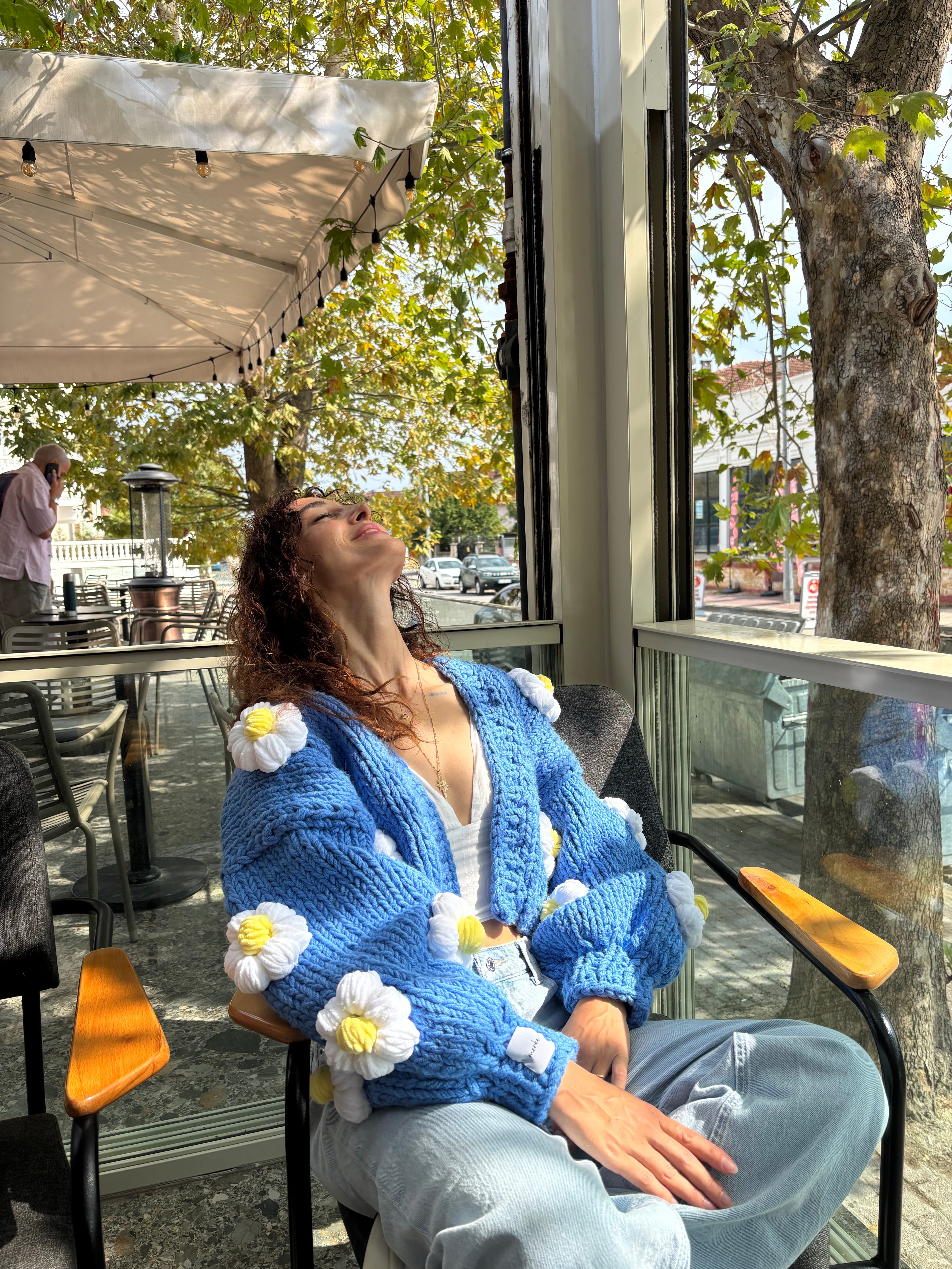 Daisy El Örgüsü Hırka